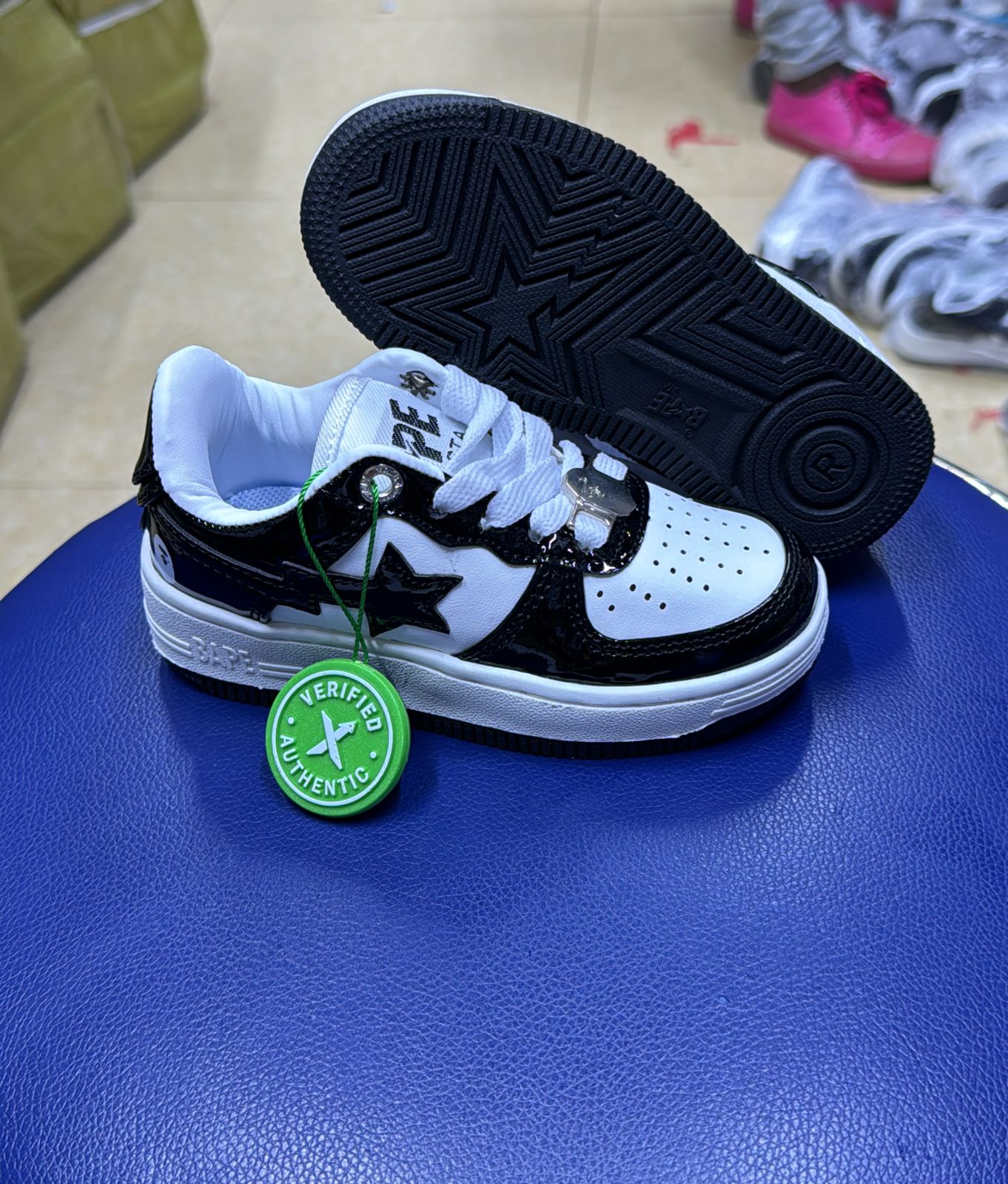 High Quality kids bapestar Unisex Sneakers