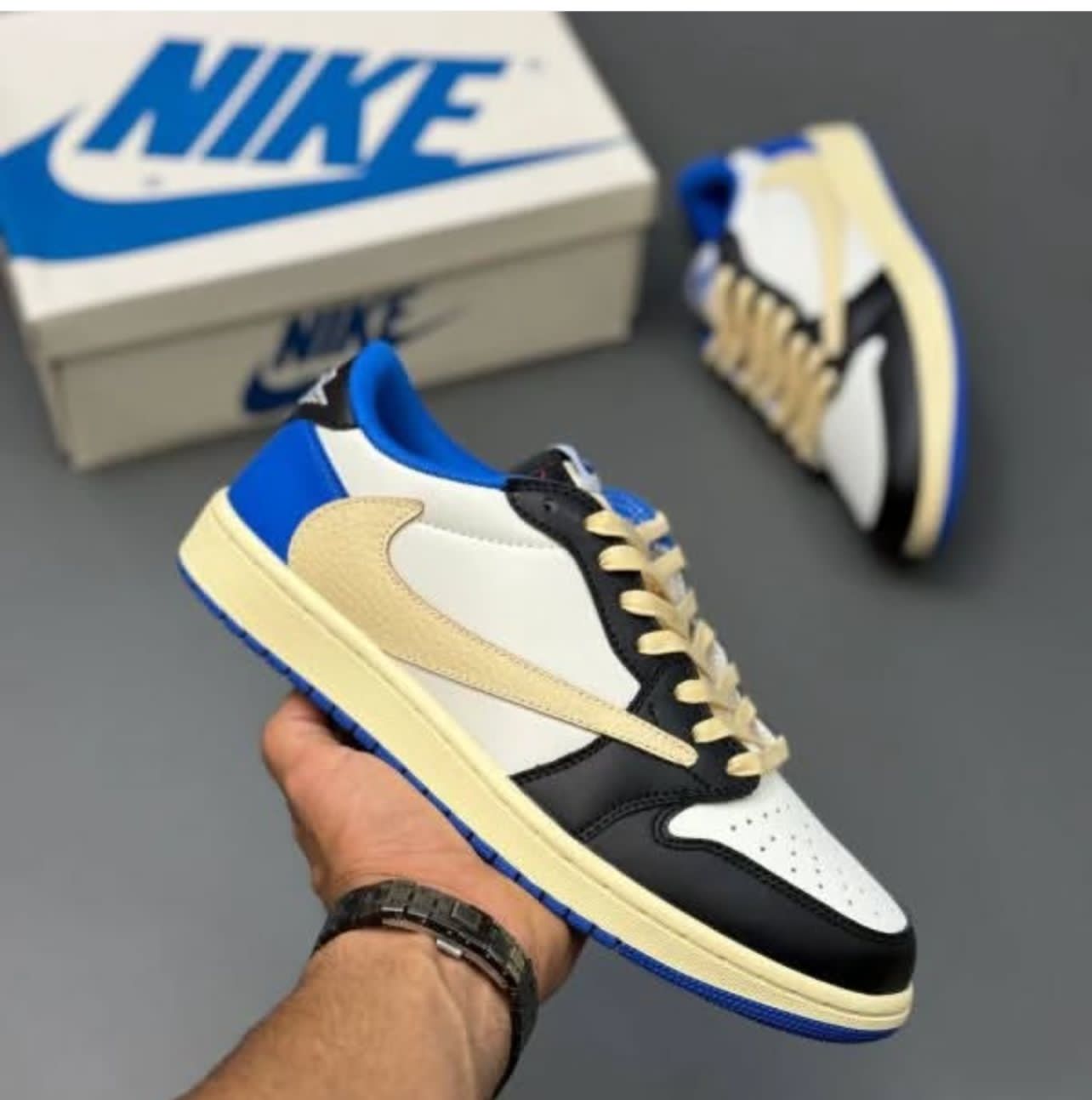 HIGH QUALITY JORDAN 1 LOW TRAVIS SCOTT UNISEX SNEAKER