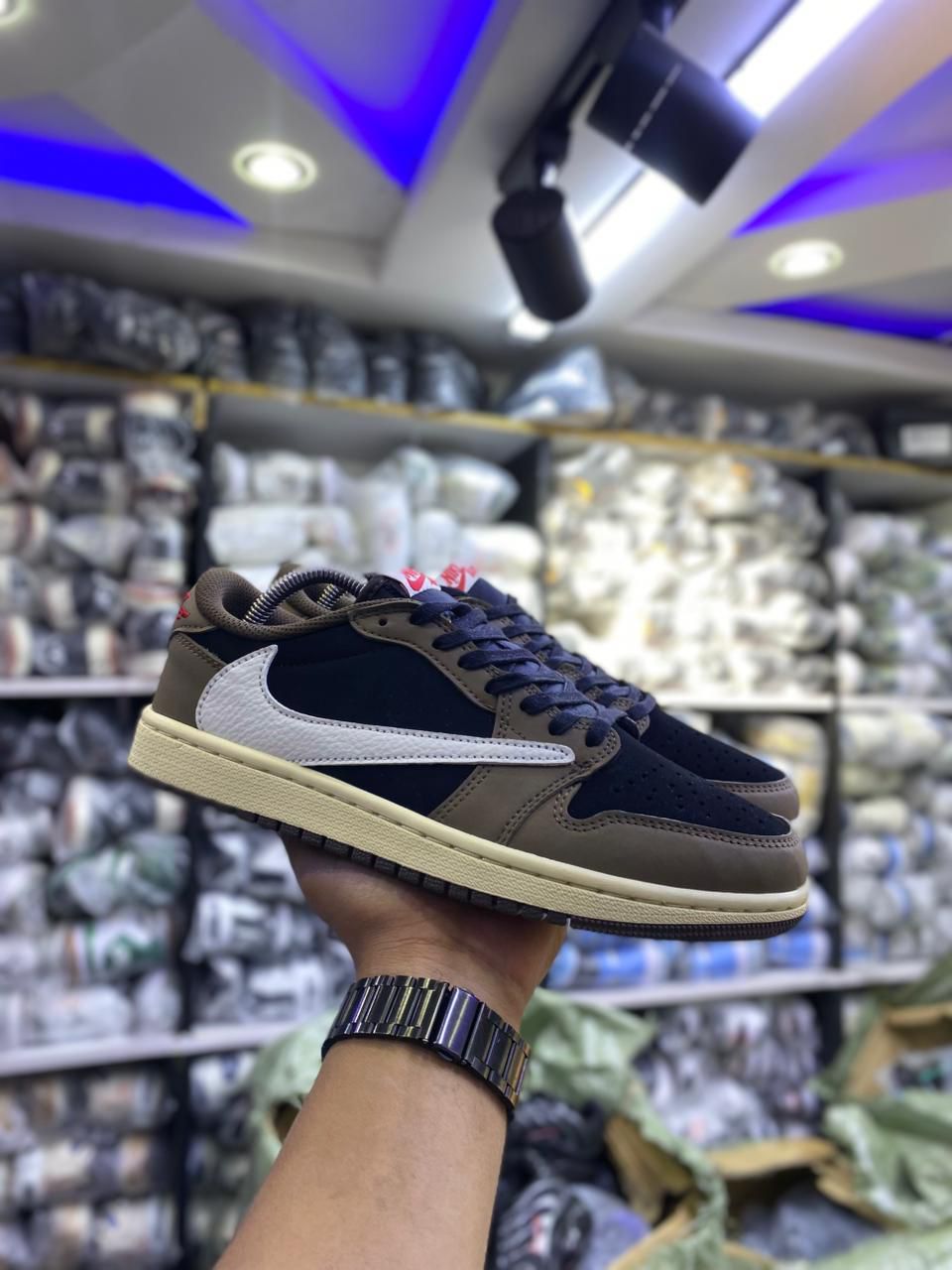 HIGH QUALITY JORDAN 1 LOW TRAVIS SCOTT UNISEX SNEAKER