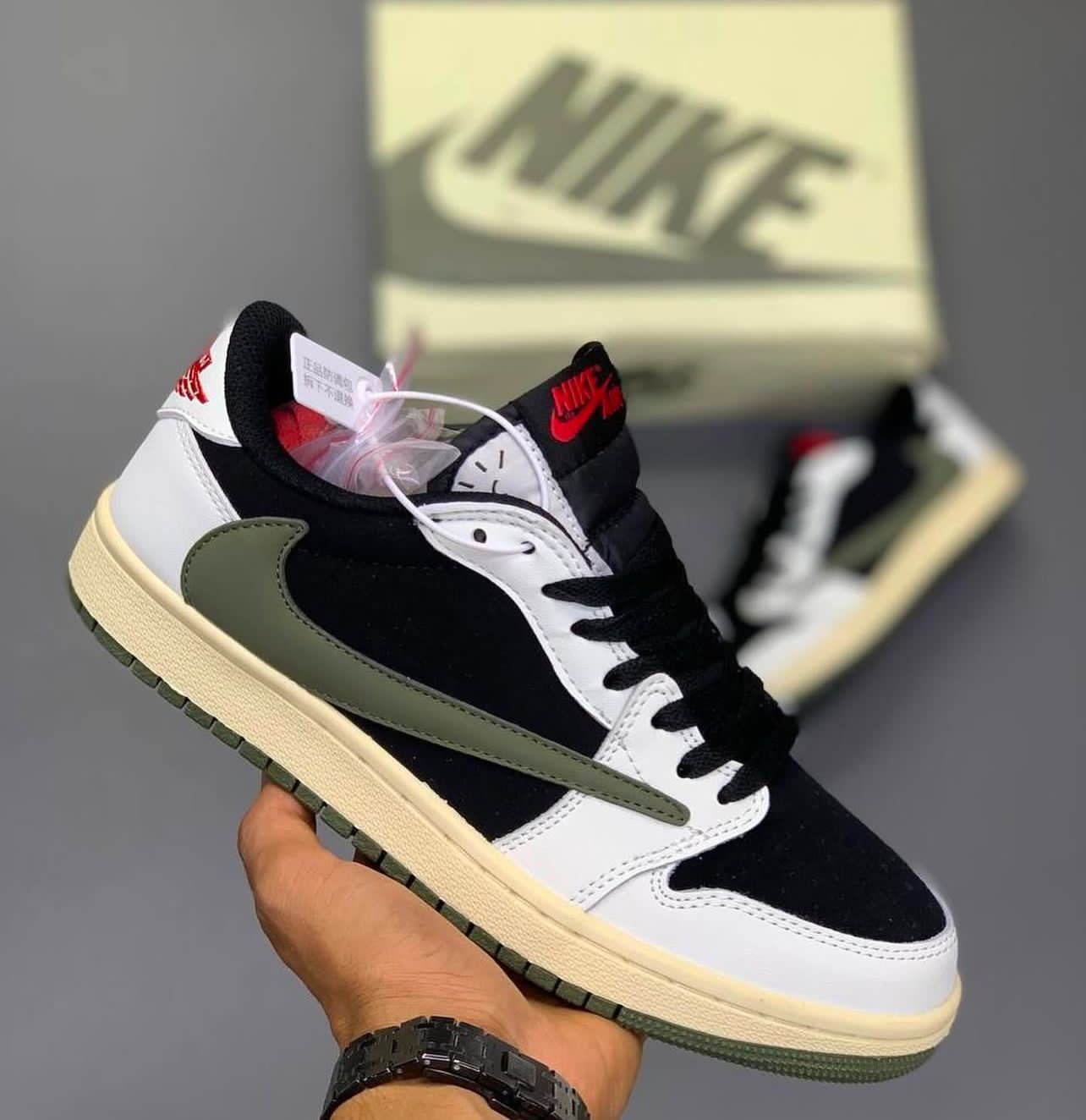 HIGH QUALITY JORDAN 1 LOW TRAVIS SCOTT UNISEX SNEAKER
