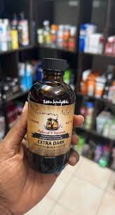 Sunny Isle Extra Dark Jamaican Black Castor Oil - 4 Oz Multipurpose Extra Dark Jamaican Black Castor Oil 100% Natural Treatment for Hair, Scalp and Skin - 4 Oz