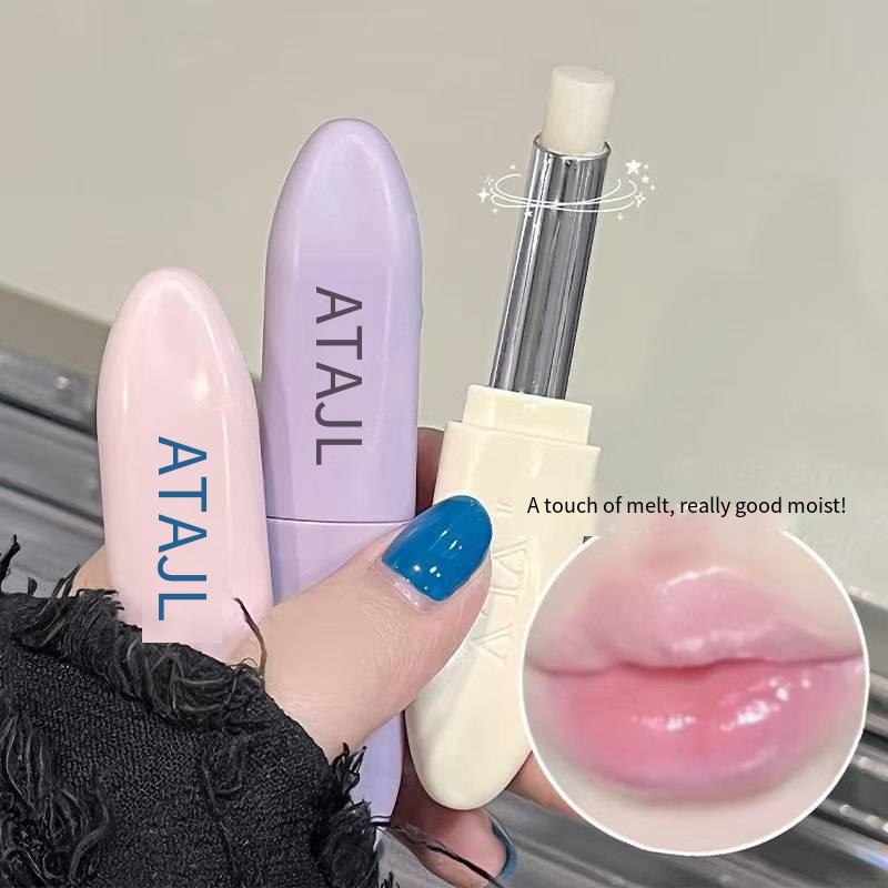 FOR 2PCS Plant Extract Colorless Lip Balm for men and women Autumn and Winter Moisturizing, hydrating, anti-cracking and fading lip line beauty care