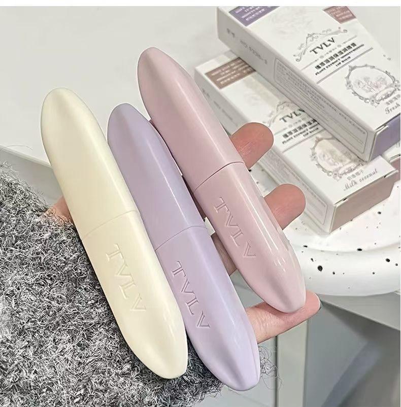 FOR 2PCS Plant Extract Colorless Lip Balm for men and women Autumn and Winter Moisturizing, hydrating, anti-cracking and fading lip line beauty care