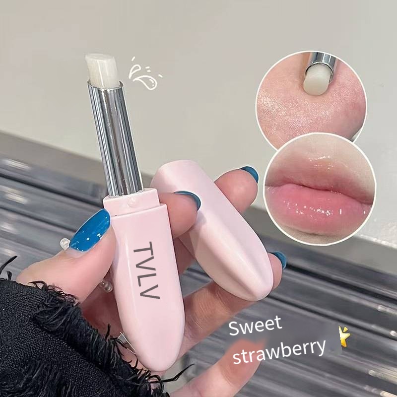 FOR 2PCS Plant Extract Colorless Lip Balm for men and women Autumn and Winter Moisturizing, hydrating, anti-cracking and fading lip line beauty care