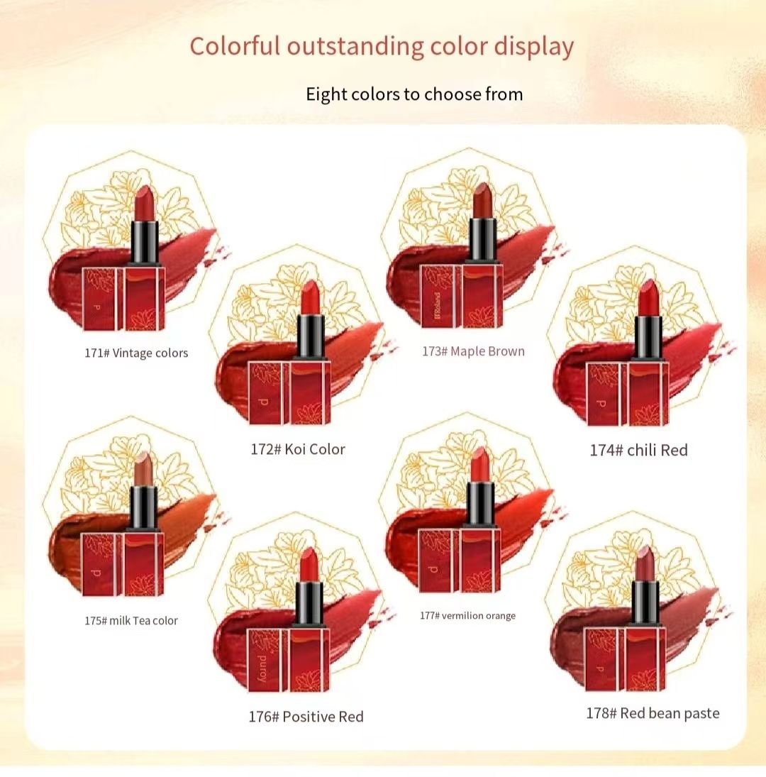 FOR Lipstick Gift Box Set Makeup Set Chinese Style Birthday Set Gift Eight-piece Set