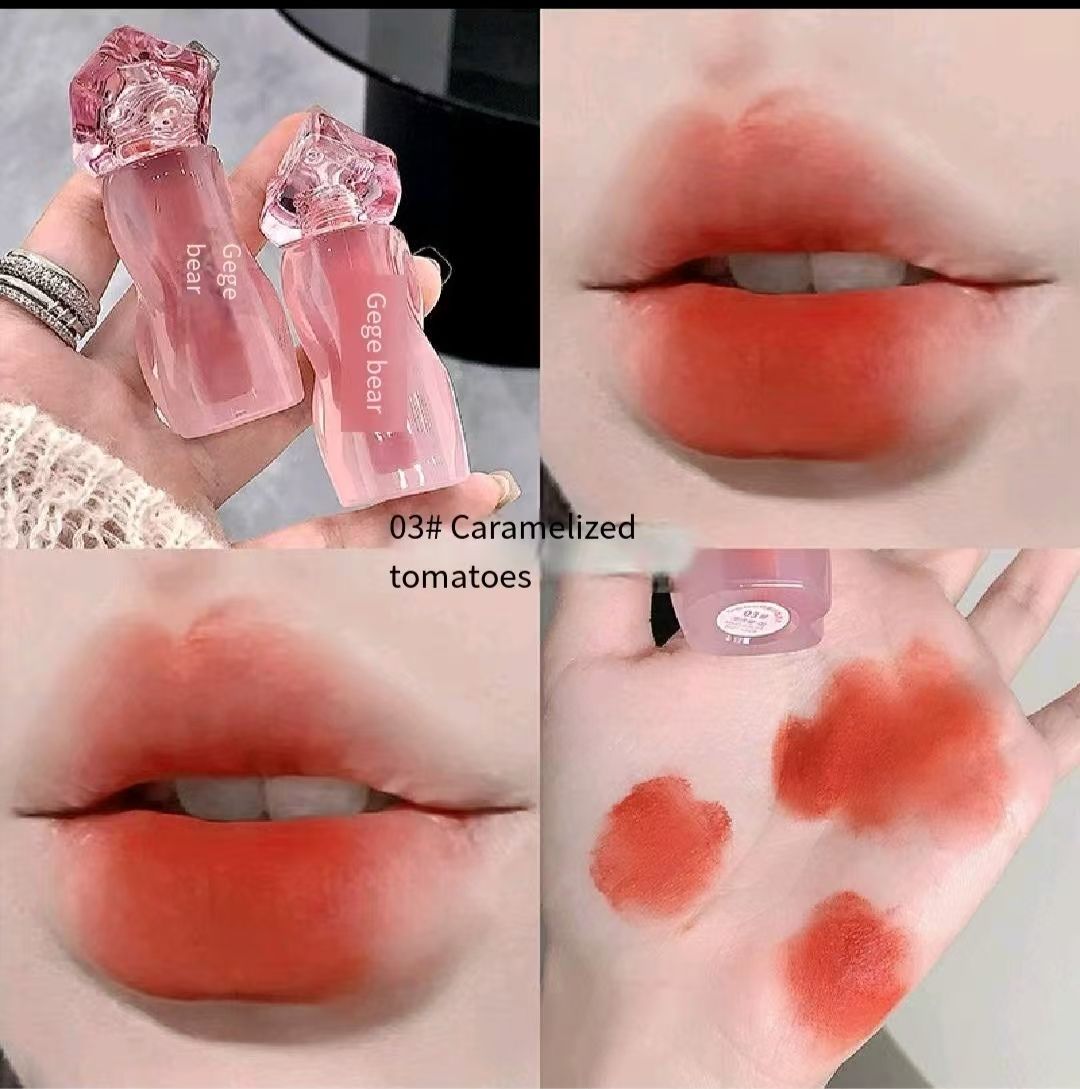 FOR Gege bear velvet fog milk cream lip mud delicate and soft color whitening makeup matte lifting color lip glaze