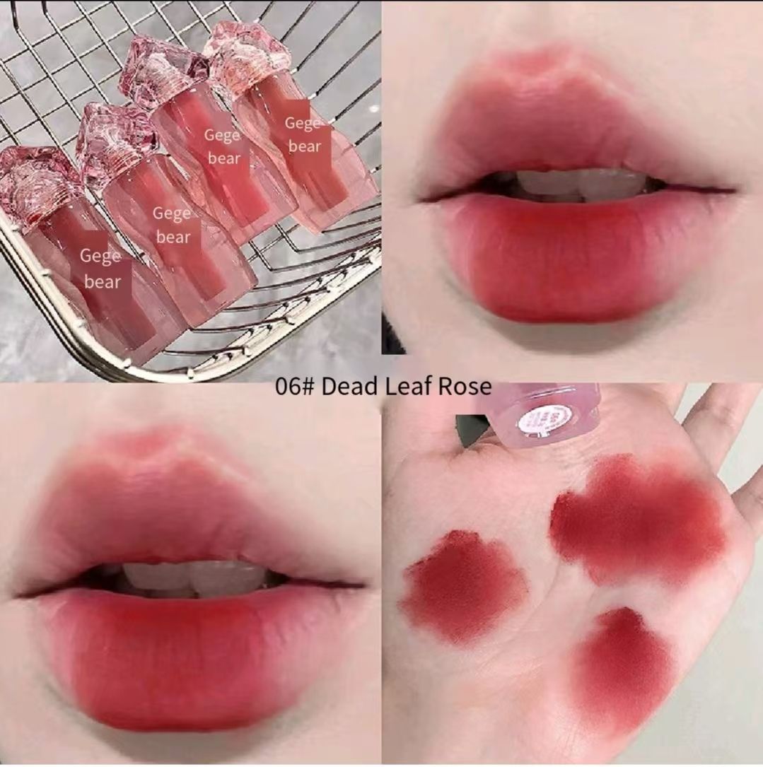 FOR Gege bear velvet fog milk cream lip mud delicate and soft color whitening makeup matte lifting color lip glaze