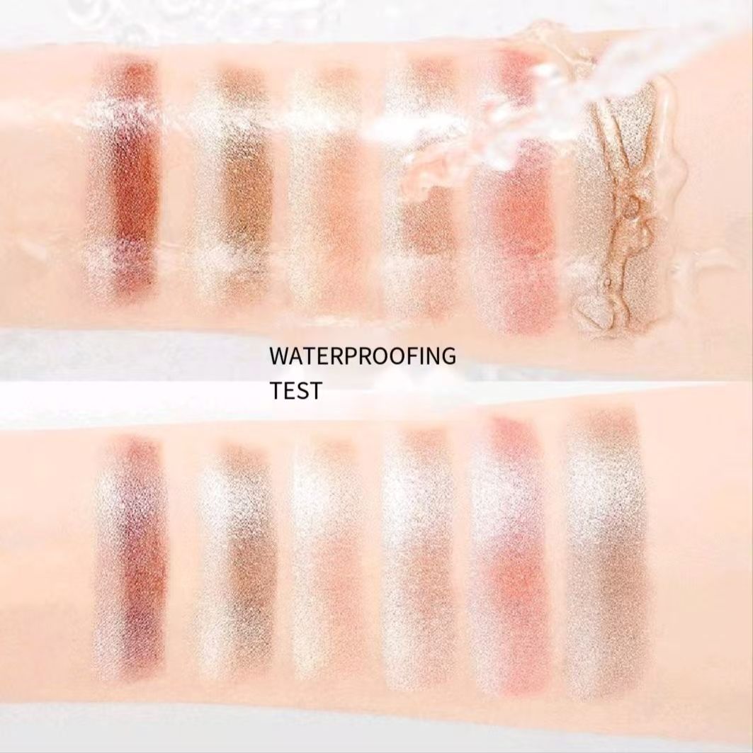 FOR Gradient two-color eye shadow pen pearl light glitter waterproof not easy to stain three-dimensional eye makeup lazy eye shadow stick
