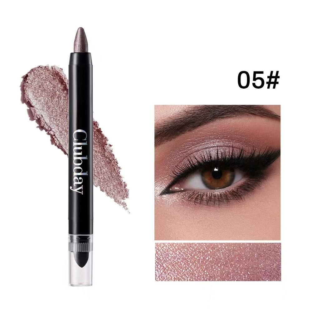 FOR 9-color combination popular rotating double-headed eye shadow stick long-lasting easy coloring brightening high-gloss reclining silkworm monochrome eye makeup eye shadow pen