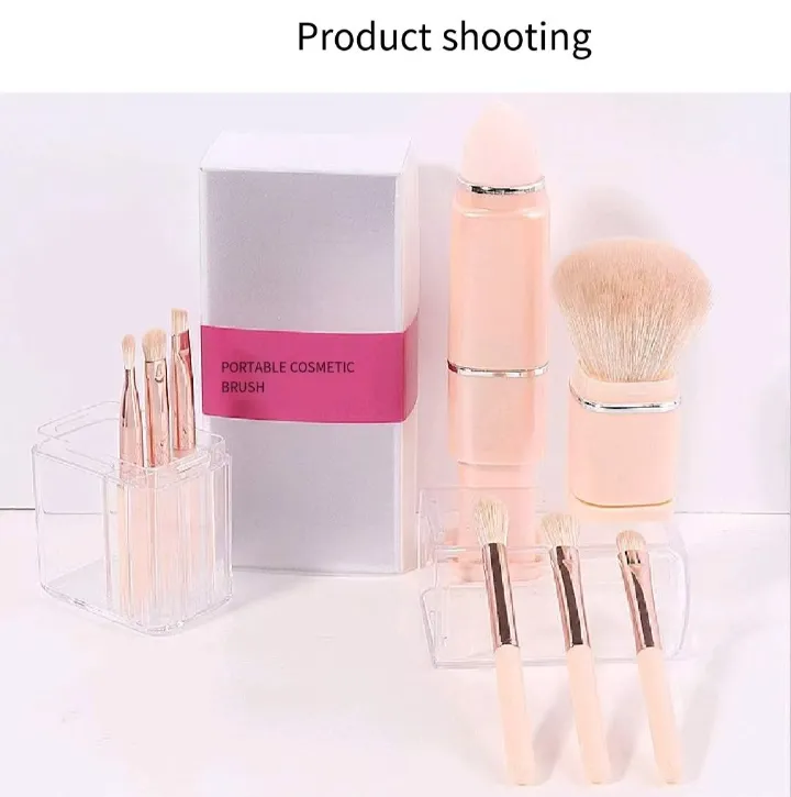 FOR New telescopic makeup brush eye shadow brush concealer blush brush portable beauty tool makeup brush makeup brush set