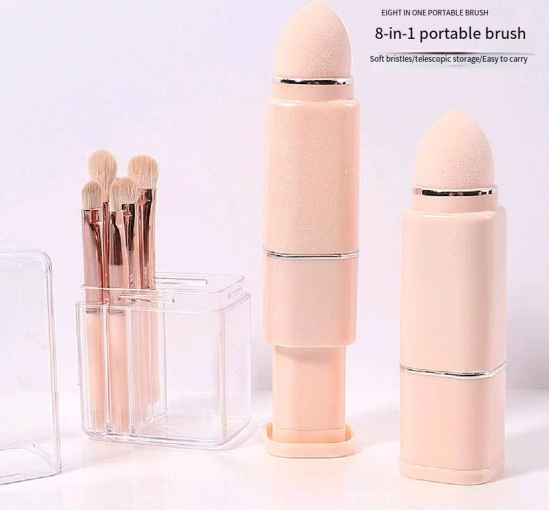FOR New telescopic makeup brush eye shadow brush concealer blush brush portable beauty tool makeup brush makeup brush set