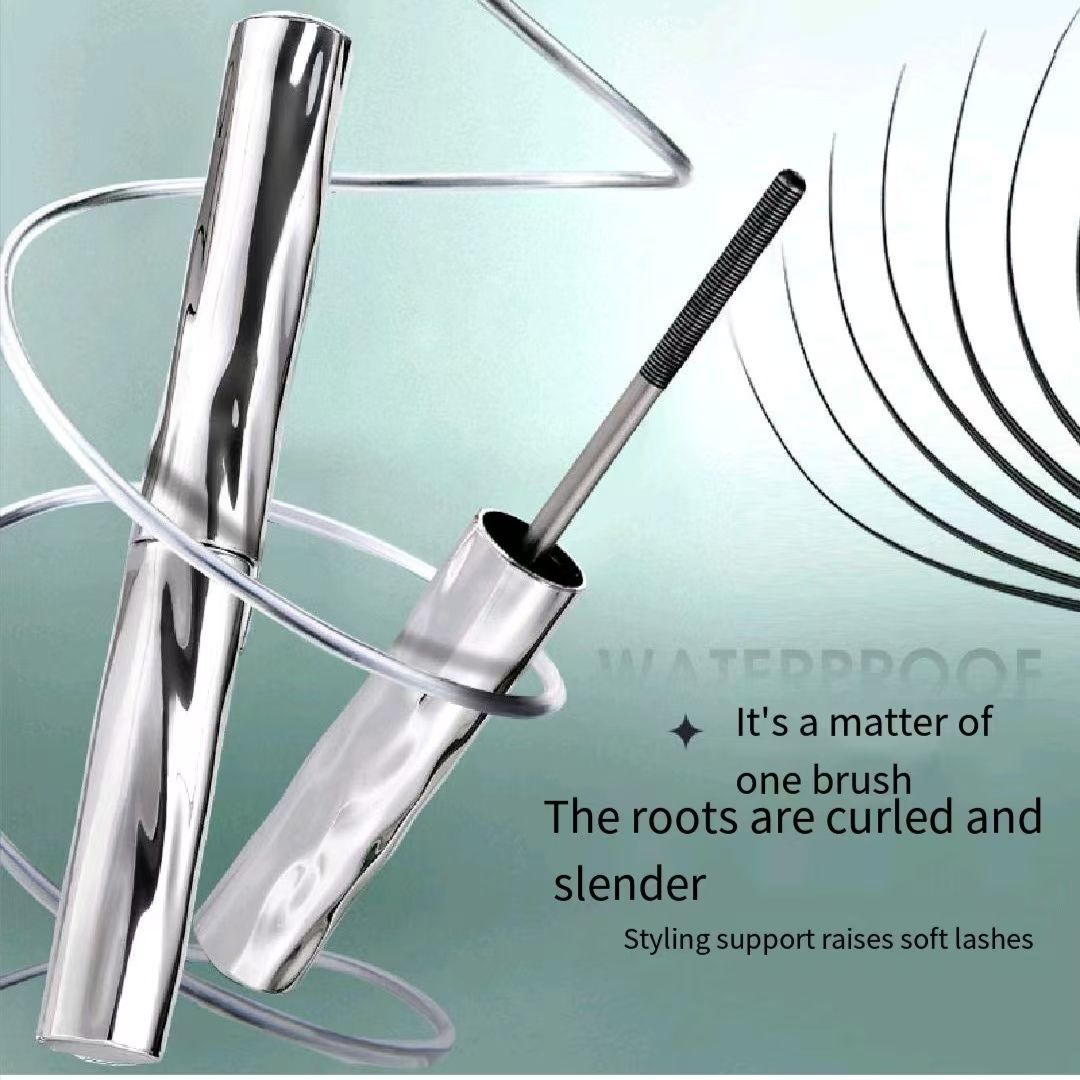 FOR  Hair primer novice slender universal styling mascara waterproof, not dizzy, dense and non-collapse