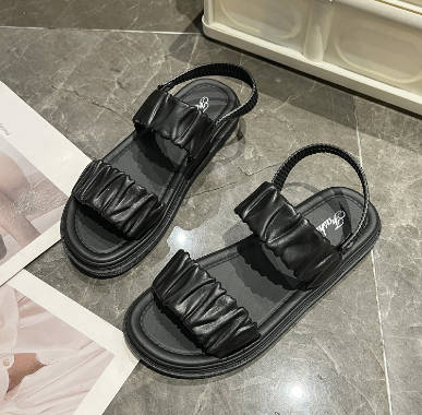 Women shoes sandals Girl flat shoes casual shoes female student slippers loafers Fast delivery within 1-5 days