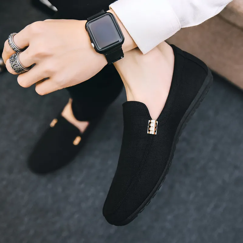 Fashion Men's casual shoes men's shoes  Loafers  Slip-Ons