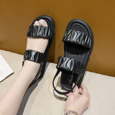 Women shoes sandals Girl flat shoes casual shoes female student slippers loafers Fast delivery within 1-5 days