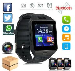 mart Watch With Camera Multi Language Wrist Watch SIM Card Touch Screen Smartwatch For IOS Android Phone Druopshipping Local fast delivery