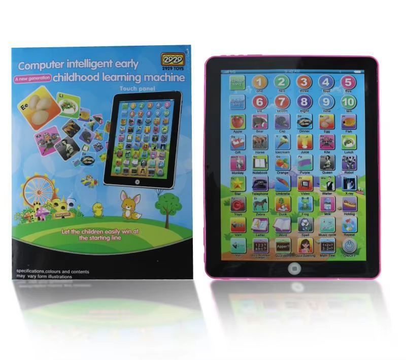 Children learning machine toys Children's educational reading and writing machine toys learning board/tablet interactive toys alphabet music electronic educational toy Fast delivery within 1-5 days