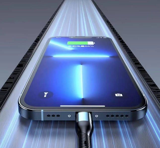 3 In 1 Charging Cable USB Fast Charger Cable For iPhone Micro USB Type-C Charging Cable Fast delivery within 1-5 days