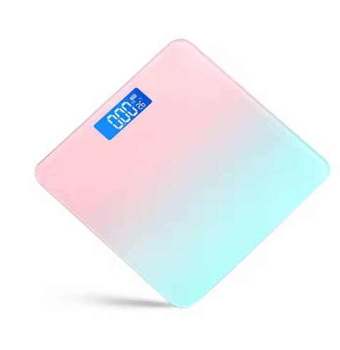 Rechargeable Digital Personal Weighing Scale Body Weight Health Body Scale Digital Glass LCD Display Sensor Scale For Weight loss Tool Balance Health Fast delivery within 1-5 days