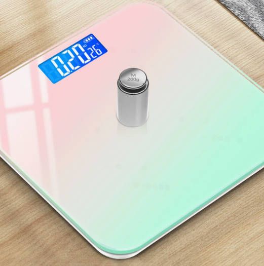 Rechargeable Digital Personal Weighing Scale Body Weight Health Body Scale Digital Glass LCD Display Sensor Scale For Weight loss Tool Balance Health Fast delivery within 1-5 days