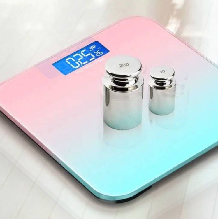 Rechargeable Digital Personal Weighing Scale Body Weight Health Body Scale Digital Glass LCD Display Sensor Scale For Weight loss Tool Balance Health Fast delivery within 1-5 days