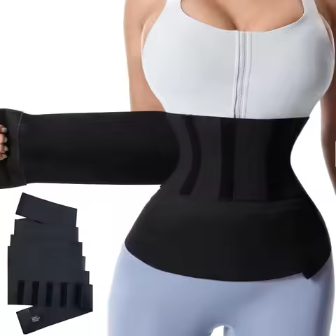 Adjustable Wraparound Trimmer Body Slim Belt Waist Trainer Long Restraint Belt Girdle  Fast delivery within 1-5 days