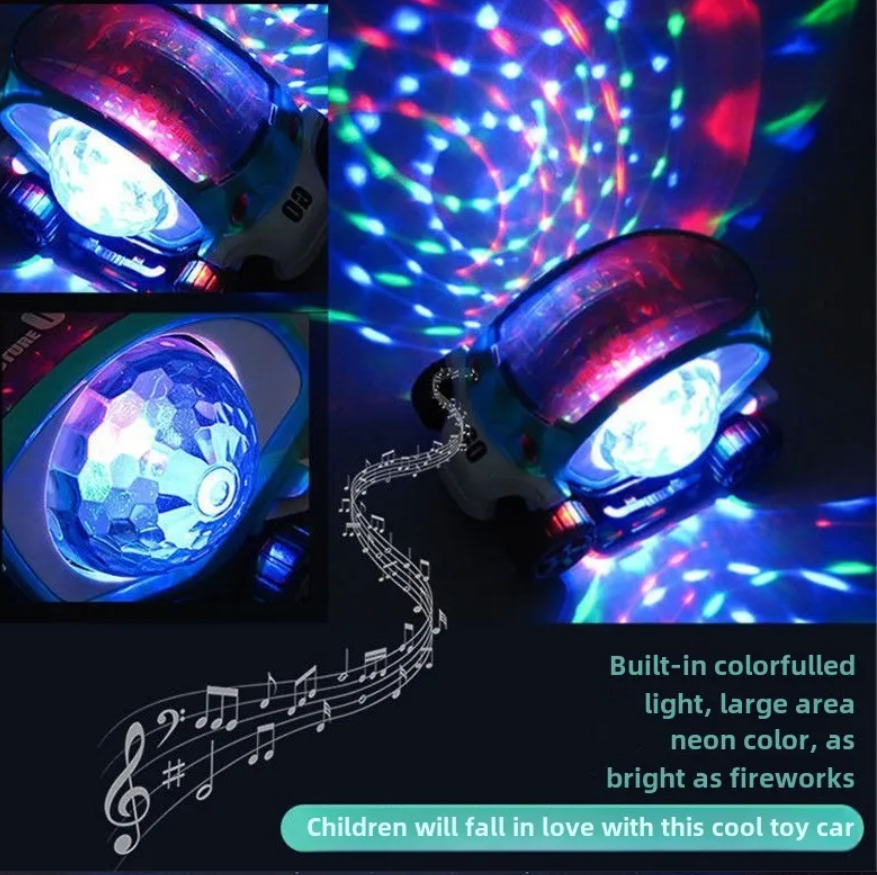 Induction lighting music toy car Baby Car Toys Toddler Crawling Sensory Toy Car Toys Electronic Car Tummy Time Gift for Kids kid Boy Birthday Gifts Fast delivery within 1-5 days