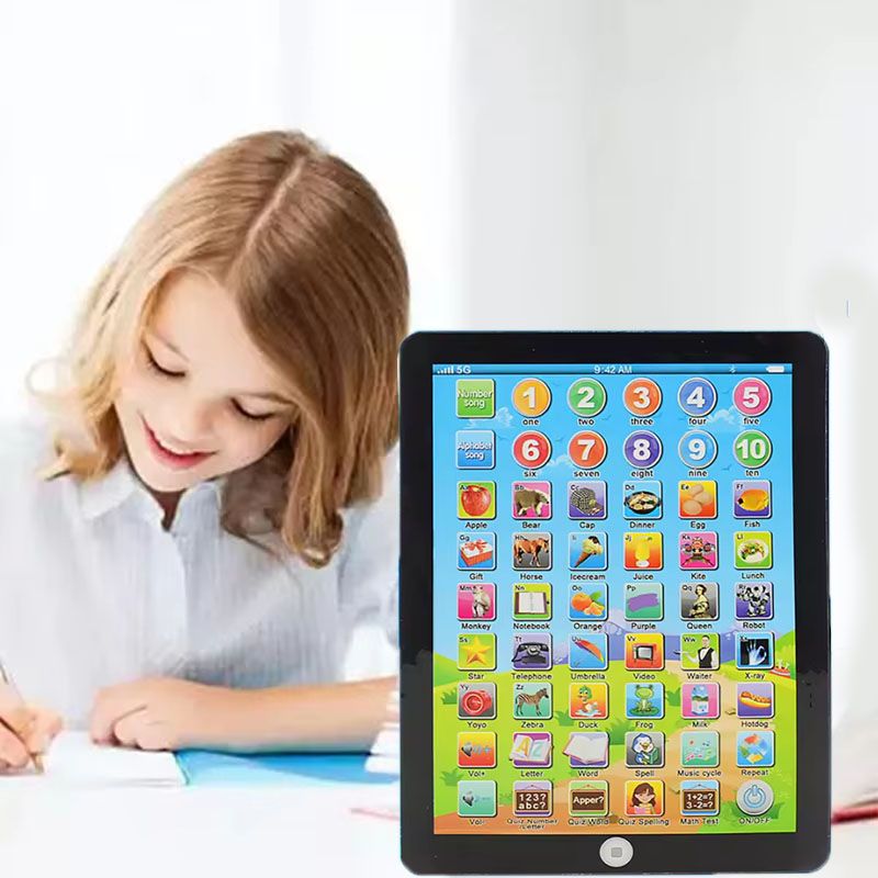 Children learning machine toys Children's educational reading and writing machine toys learning board/tablet interactive toys alphabet music electronic educational toy Fast delivery within 1-5 days