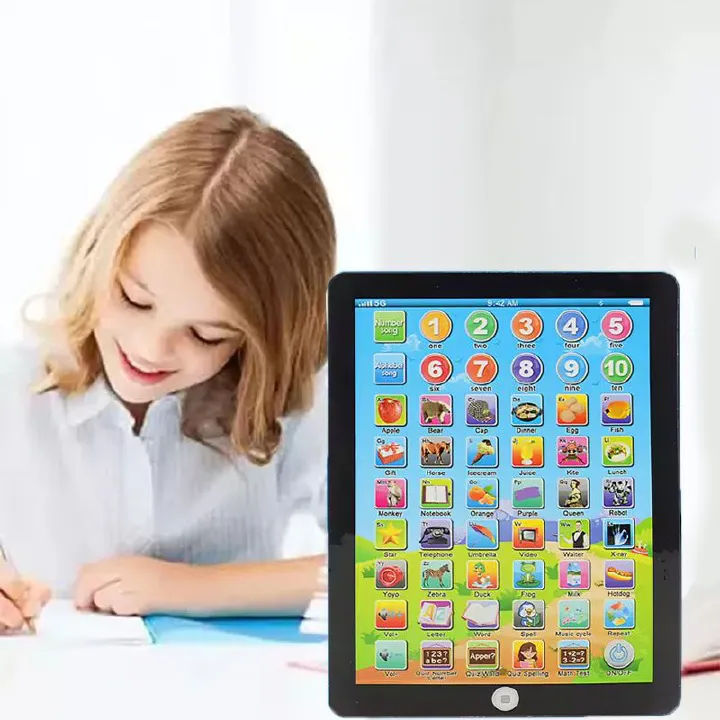 Children learning machine toys Children's educational reading and writing machine toys learning board/tablet interactive toys alphabet music electronic educational toy Fast delivery within 1-5 days