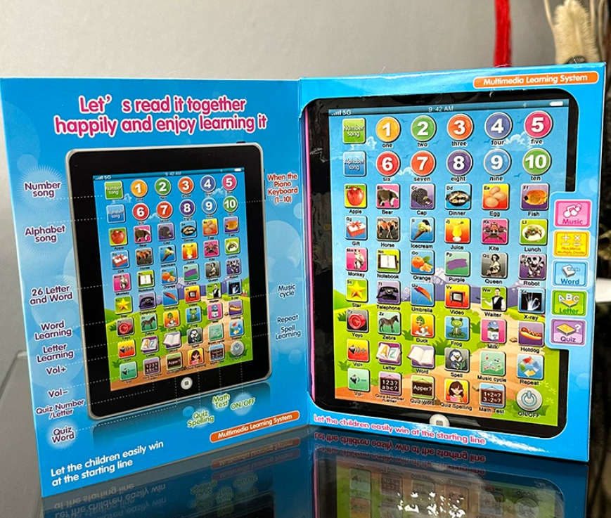 Children learning machine toys Children's educational reading and writing machine toys learning board/tablet interactive toys alphabet music electronic educational toy Fast delivery within 1-5 days