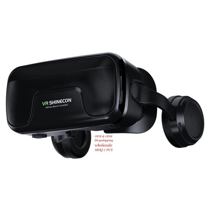 Shinecon Ultimate VR Experience Headset with Advanced Bluetooth Remote Control – Designed for 4.7 to 7.2 Inch Mobile Phones, Offering Superior 3D Gaming and Immersive Virtual Reality Adventures