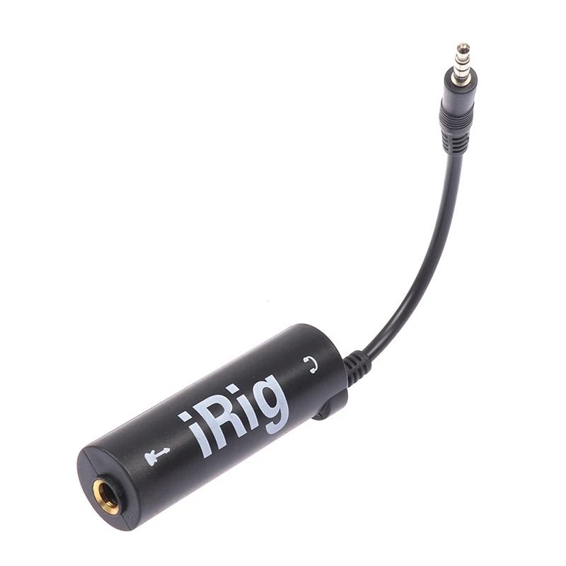iRig Guitar Interface Converter for iOS Phones – Upgrade Your Guitar Setup with Cutting-Edge Effects and Recording Capabilities via an Innovative Phone Connector
