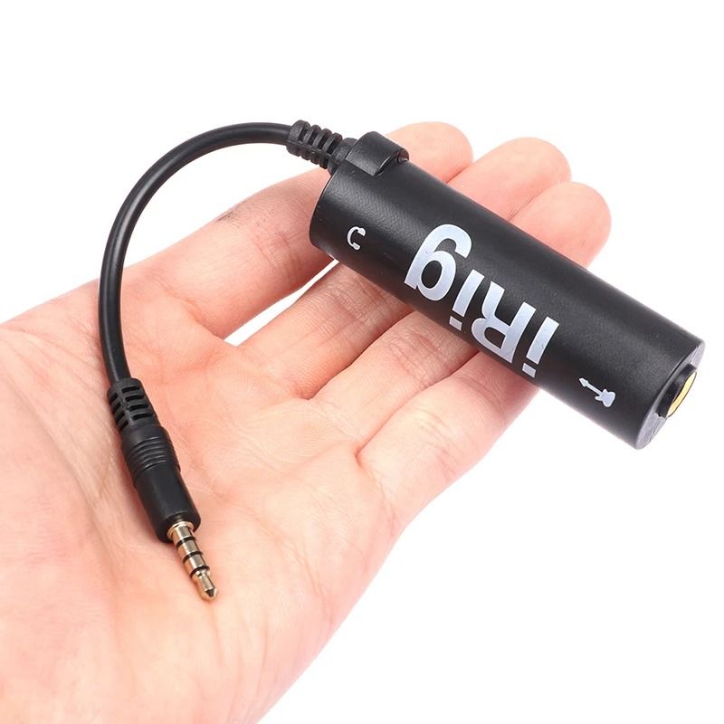 iRig Guitar Interface Converter for iOS Phones – Upgrade Your Guitar Setup with Cutting-Edge Effects and Recording Capabilities via an Innovative Phone Connector