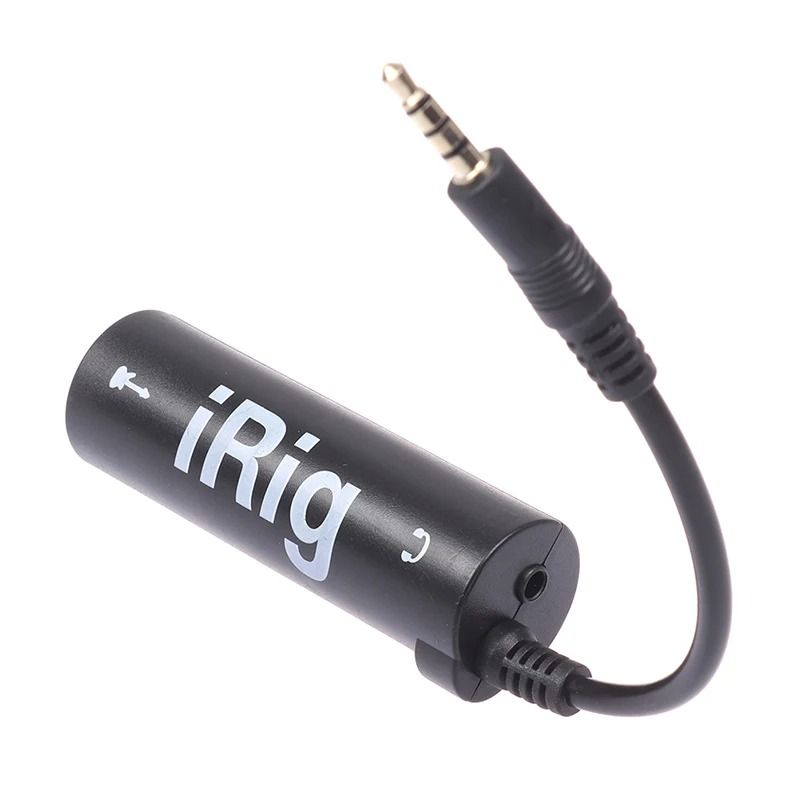 iRig Guitar Interface Converter for iOS Phones – Upgrade Your Guitar Setup with Cutting-Edge Effects and Recording Capabilities via an Innovative Phone Connector