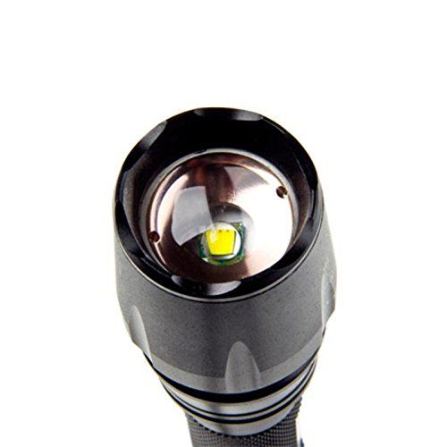 High-Lumen Rechargeable Mini LED Flashlight with Adjustable Beam, Long-Range Illumination, and Durable Waterproof Construction for Outdoor Adventures and Emergency Use