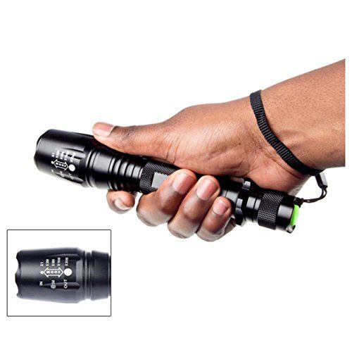 High-Lumen Rechargeable Mini LED Flashlight with Adjustable Beam, Long-Range Illumination, and Durable Waterproof Construction for Outdoor Adventures and Emergency Use
