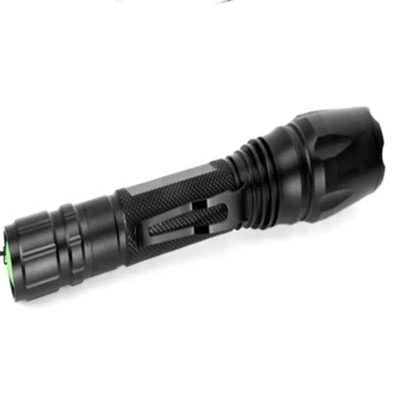 Compact High-Power Rechargeable LED Mini Flashlight Featuring Adjustable Light Modes, Precision Zoom Function, and Rugged Build for Hunting, Camping, and Nighttime Activities