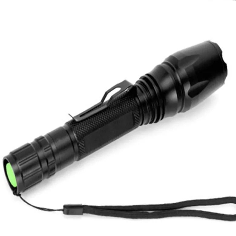 Compact High-Power Rechargeable LED Mini Flashlight Featuring Adjustable Light Modes, Precision Zoom Function, and Rugged Build for Hunting, Camping, and Nighttime Activities