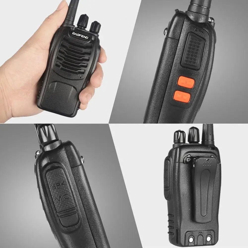 Factory-Original Baofeng BF-888S Dual Band Ham Radio Handheld Walkie Talkie with Premium Earphone – Reliable and Clear Communication Solution