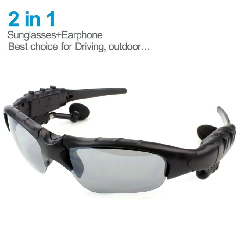 Smart Sport Bluetooth Glasses Wireless Music Sunglasses Outdoor MP3 Earphones Glasses