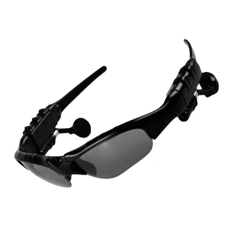 Outdoor Glasses Bluetooth Sunglasses Headphones Stereo Wireless Sport Riding Song Call Ear Buds Earphone-Only Two Glasses