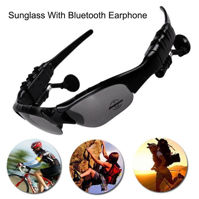 Bluetooth 5.3 Wireless Smart Sunglasses with Stereo Speakers and Microphone Polarized Audio Glasses Open Ear Headset for Running, Driving, Cycling, Hiking
