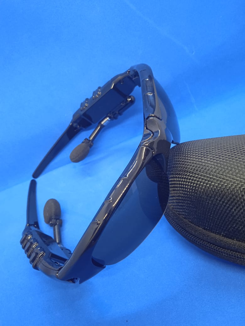 Bluetooth 5.3 Wireless Smart Sunglasses with Stereo Speakers and Microphone Polarized Audio Glasses Open Ear Headset for Running, Driving, Cycling, Hiking