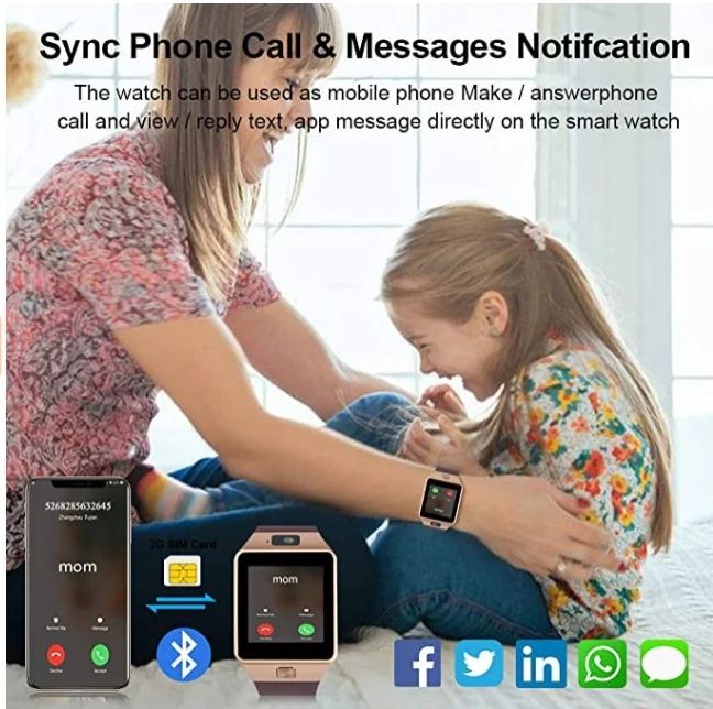 DZ09 Smart Watch Hot Sell Cheap Mobile Phone Camera Smartwatch Smart Watch with Sim Card
