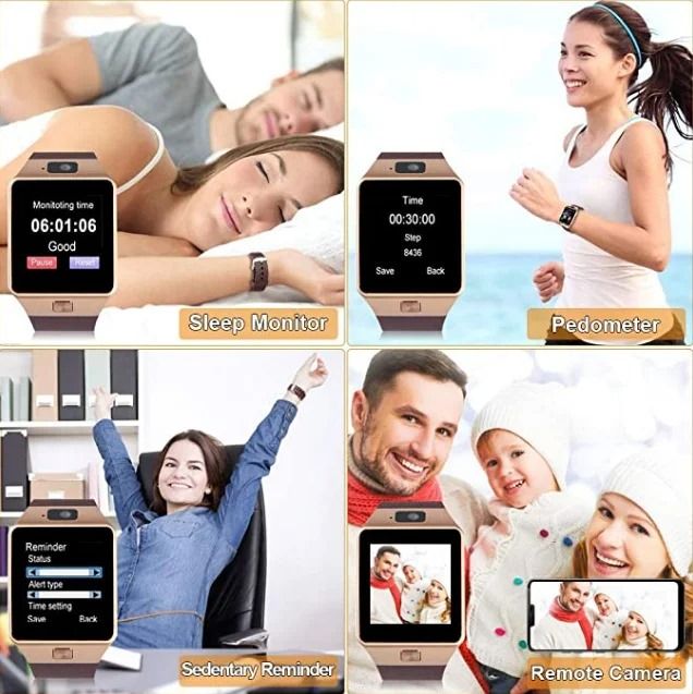 DZ09 Smart Watch Hot Sell Cheap Mobile Phone Camera Smartwatch Smart Watch with Sim Card