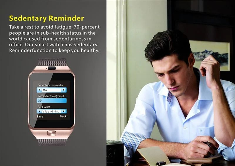 DZ09 Sport Smartwatch With Sim Card Slot, Smart Watch Dz09