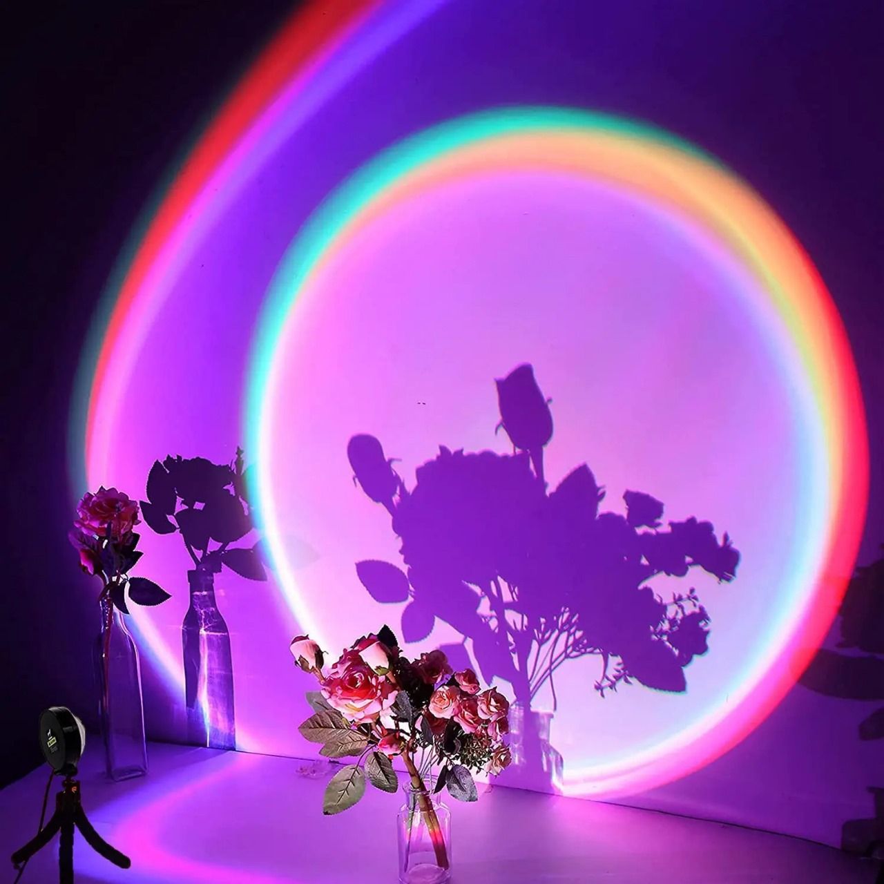 Bluetooth Sunset Projection Smart Lamp Sunset Projector Led Lights RGB remote control Gifts