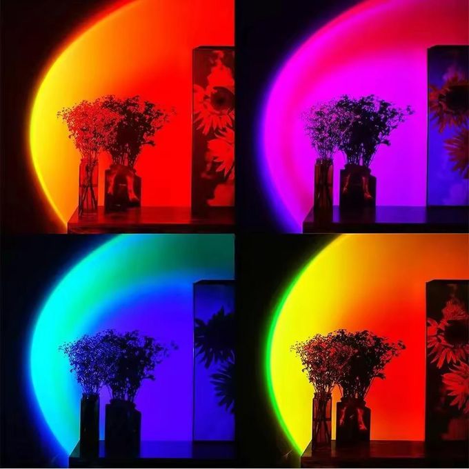Bluetooth Sunset Projection Smart Lamp Sunset Projector Led Lights RGB remote control Gifts