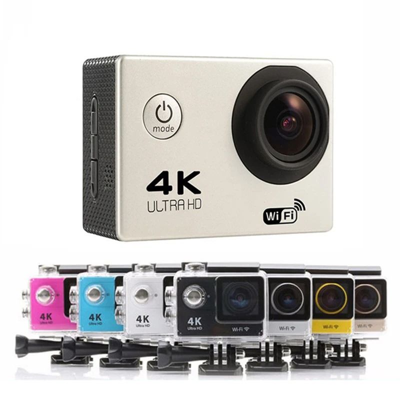 1080p Sports Wifi Camera 4K Digital Video Camera 30m Waterproof HD Camcorder 2.0' Screen