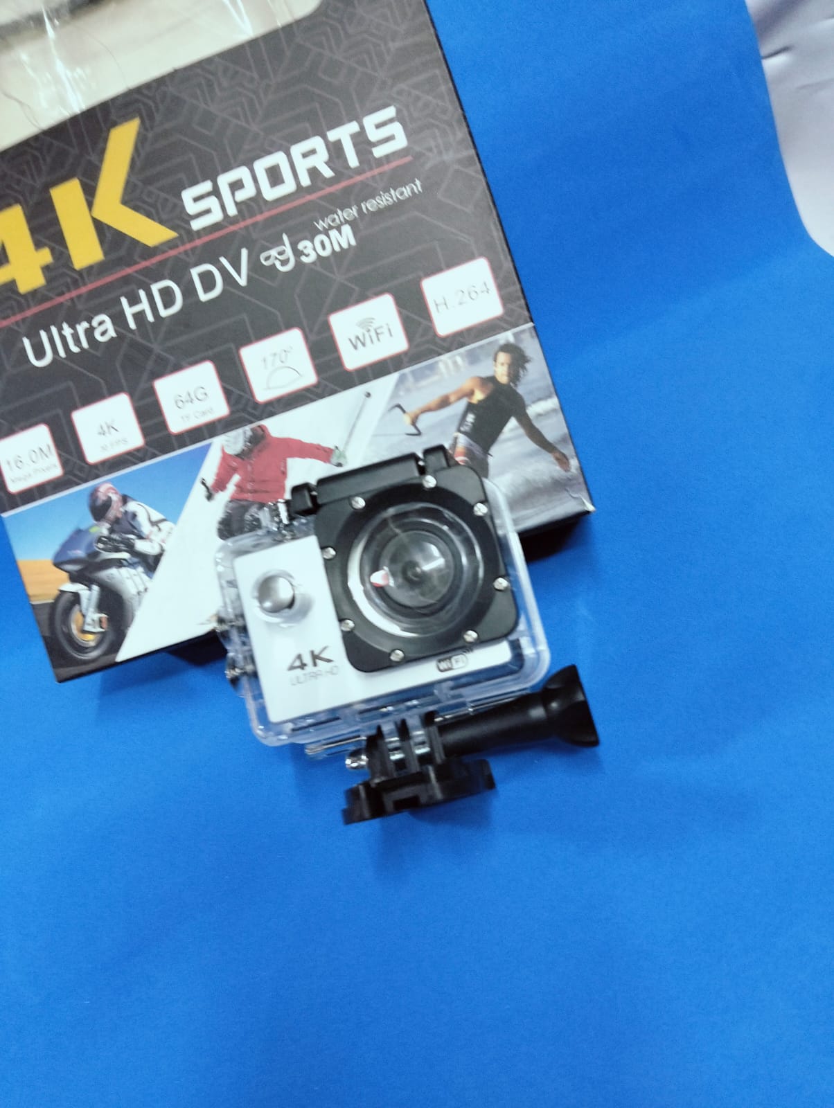 1080p Sports Wifi Camera 4K Digital Video Camera 30m Waterproof HD Camcorder 2.0' Screen